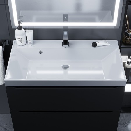 Sink uperwood Classic, furniture, 80 cm, rectangular-1