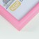 Photo frame plastic L-4 10x15 cm, pink