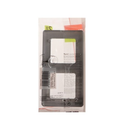 Frame Legrand Inspiria, 2 post, aluminum-3