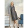 Women's dress, size 46, gray color