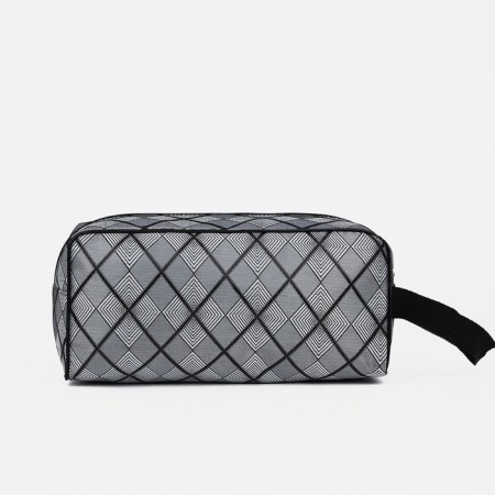 Lightning cosmetic bag, gray color-1