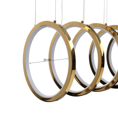 Lamp with DDD "Lorein" LED 60W 3000-6000k gold 55.5x25x25-125 cm-18
