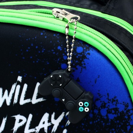 Backpack Bracket Calligrata "Joystick" + keychain, 39 x 30 x 14 cm-8
