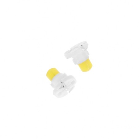 LED lamp KS, W2.0-4.6D, 12 V, 1 owl, white
