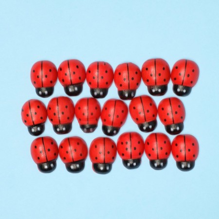 Floristic “ladybugs” decor, 40 pcs., 11 x 8 mm-3