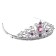 Crown "Tenderness", with rhinestones