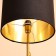 Tabled lamp "Truvor" 1x60W, E27 golden 25x25x30 cm