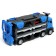 Parking 2 in 1 Truck, 6 cars, transforms into a vehicle, sound, color blue