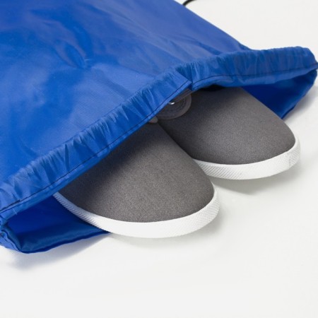 Back for shoes on the lace, textura, blue color-3