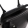 Women's bag with a zipper, with a cosmetic bag, black color