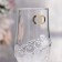 Set of wedding glasses "luxury", golden