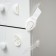 Set, 3 subjects: universal lock, 2 pcs., Label for retractable cabinets