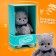 Soft toy "Cat Slanti", with a butterfly