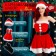 Carnival set "Miss Santa", rr 44-46