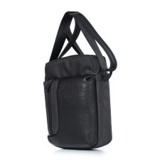 Male bag, artificial leather, 165x245x65 cm, black