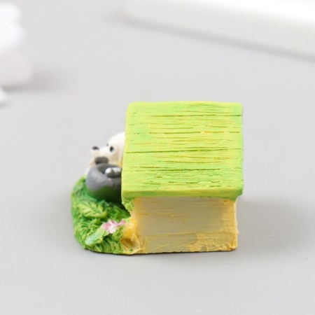 Figure for Florarium Polystone "Pyosik at the booth" MIX 4.5x4x3.2 cm-4