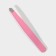 Pinzet begged, wide, 9.5 cm, pink color