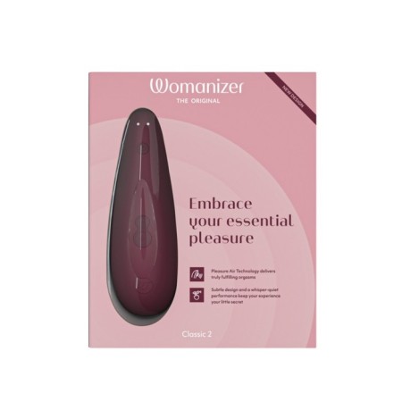 Contactly clitoral stimulator Womanizer Classic 2 burgundy-3
