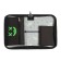 Penal 1 section 140 x 210 x 40 mm, folding pocket and cosmetic bag, fabric, calligrata top content "mask"