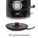Electric kettle JVC JK-KE1745, plastic, 2200 watts, 1.7 l, black