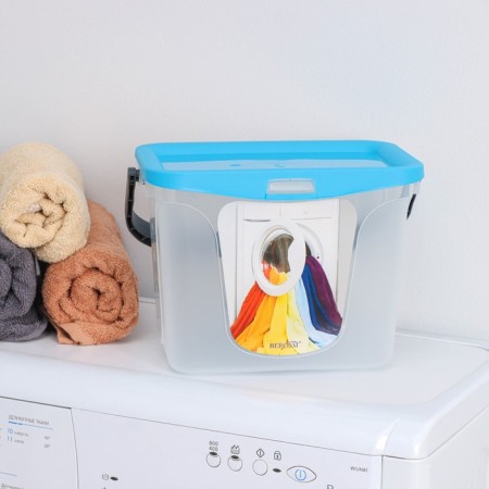 Container for washing powder, 6 l, color blue lagoon-10