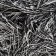 Yarn "Samba" 100% polyester 150m/100g (K-64 black and white)