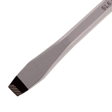 Screwdriver GROSS 12117, SL6.5x150 mm, S2, three -component handle-2