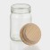 Glass Bank for Fruent products "Eco", 250 ml, 6.5 × 12 cm
