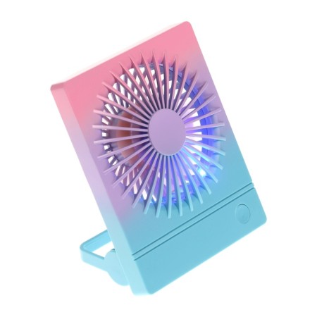 Portable fan YS2202B, 500 mAh, 3 modes, input Micro-USB, wire, cold gradient-4