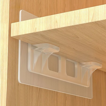 The commander with the adhesive surface of the tundra, 120x50x19 mm, double, transparent