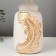 Highway lamp 16537/1wt e14 40W white-gold 20x20x35 cm