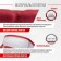 Castle braid, 6 pillows, L red SkyWay , S01101010