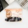 Halfish hair clip "Toliman" points, 8 cm