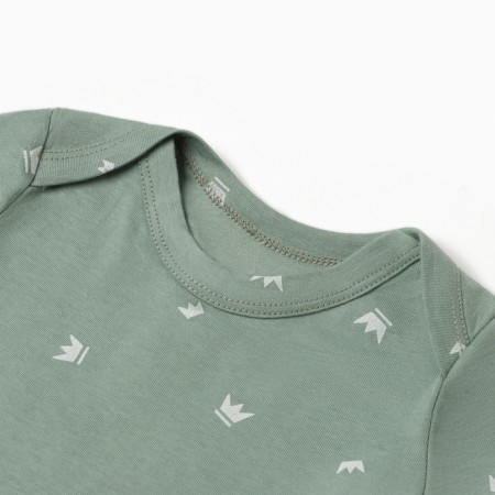 Children's Minaku T-shirt, olive color, height 68-74cm-4