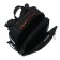 School backpack 38 x 30 x 16 cm, ergonomic back, stavia "spider", black