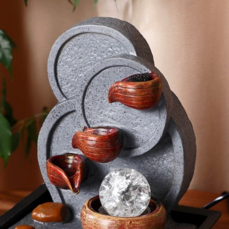 Meliton Fountain, 12x16x29 cm (with backlight)-1