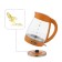Electric kettle KitFort KT-6123-4, glass, 2 l, 2200 watts, orange