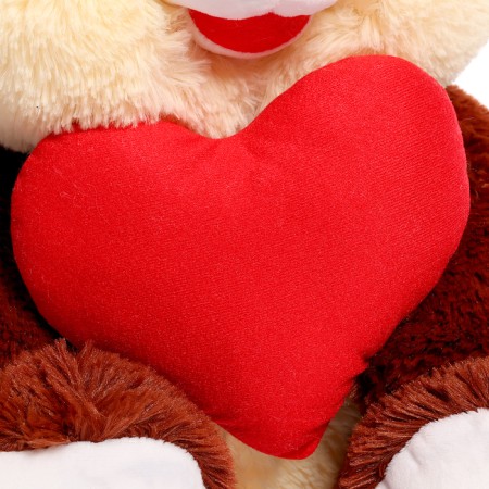 Soft toy "Bear with Heart", mix-4