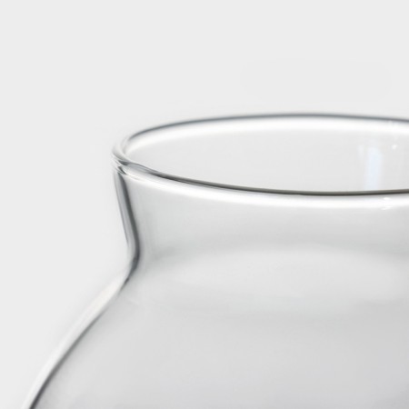Glass Bank for bulk products with a Bellatenero Babble cork lid, 400 ml, 10 × 12 cm-2
