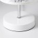 Table lamp "Chamomile" 1x60W E27 white 14.5x14.5x30 cm Risalux