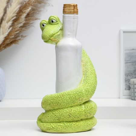 Figure "Snake with a bottle" 30cm-2