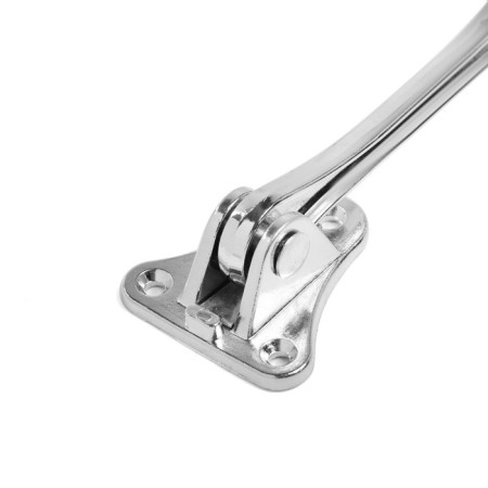 Door locomard lock, "goat leg", color chromium-8