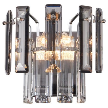 Wall lamp Ton 2XE14 40W, size 23x13x21 cm, color chromium-1