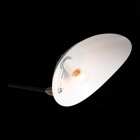 Sconces st. SL305.401.01. SPRUZZO. 1x60 watts, e27, 18x40 cm, black color-18