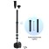 Garden Fountain with LED-5800FP backlight, 40 W, h = 3 m, 3500 l/h, 30 LED lamp, cable 5 m