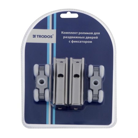 A set of rollers for sliding doors-cape Trodos with a QD-326 latch, end mount-5