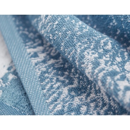 Tmachry Guten Morgen Grunge, 650 gr, size 70x130 cm, blue color-2