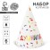 Paper cap “Blind”, white, (set 6 pcs)