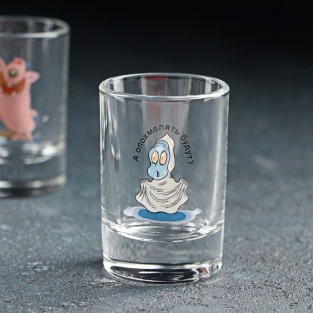 Set "jokes", 7 items: 6 piles 50 ml, ashtray-5