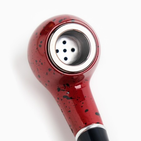 Tobacco smoking pipe "Commander", classic, L-14 cm-4